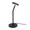 Nowoczesna Czarna Lampka Stołowa LED IBIZA T0061 MAXLIGHT